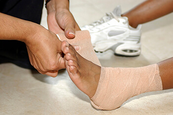 ankle sprains treatment in the Brooklyn, NY 11228 and Old Bridge, NJ 08857 areas.